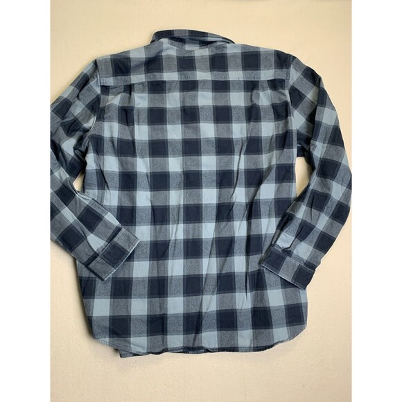 Carhartt Shirt Mens 2XLT Blue Buffalo Plaid Original Fit Heavy Shacket Flannel - Picture 2 of 7